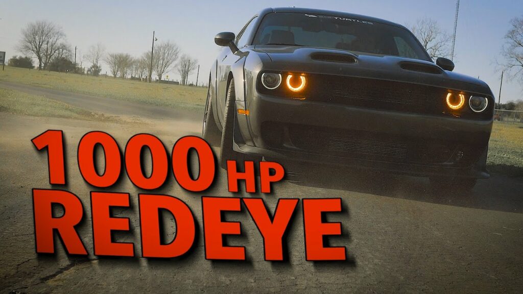 1000 HP Dodge Challenger Hellcat Redeye Dyno