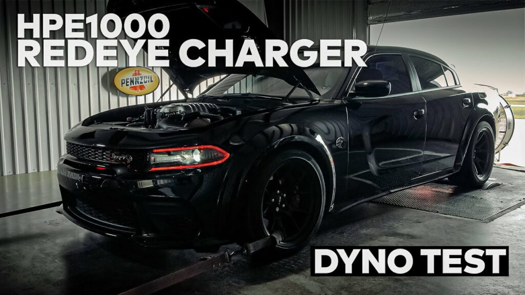 1000 HP Dodge Charger Hellcat Redeye Dyno