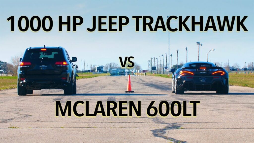 1000 HP Jeep Trackhawk Battle